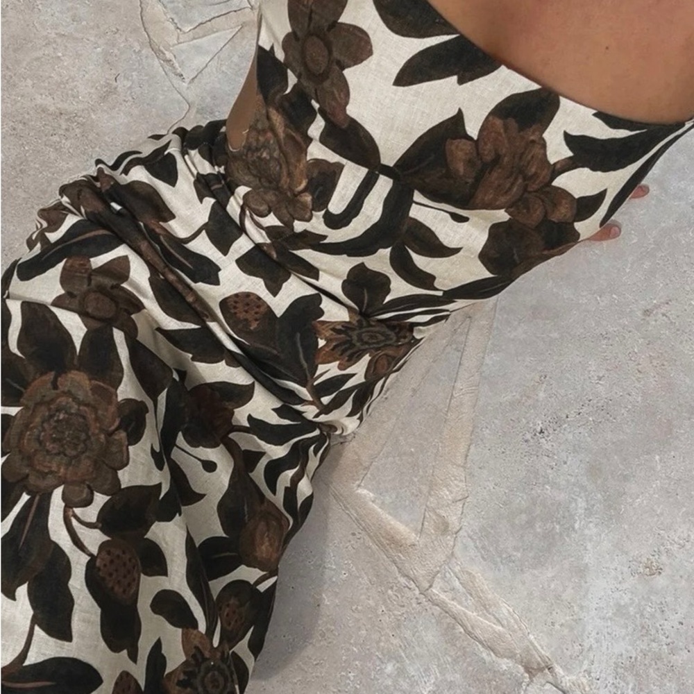 Commense Floral Patterned Dress